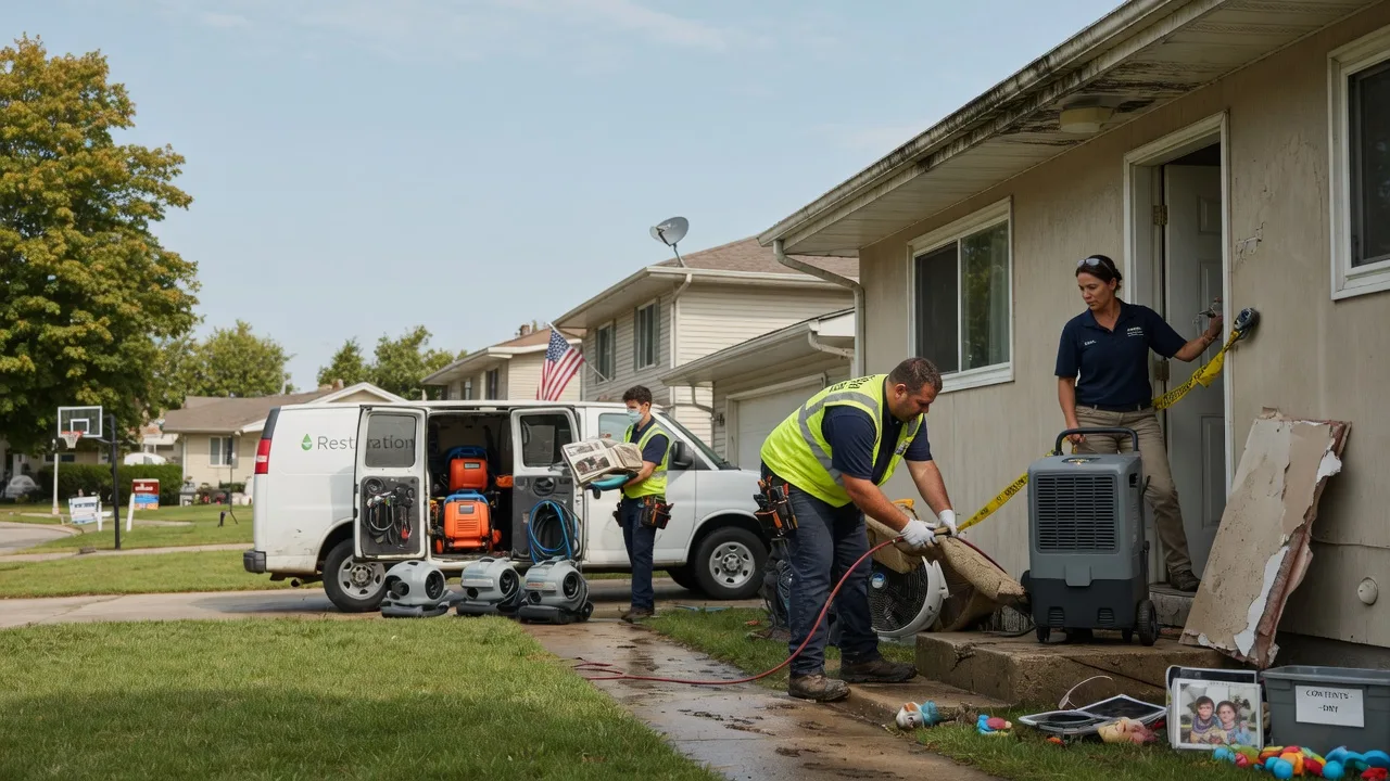 Water Damage Restoration in Franklin, VA near me
